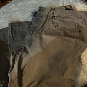 Men khaki casual pants size 38/32